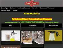 Tablet Screenshot of chiefschoice.org